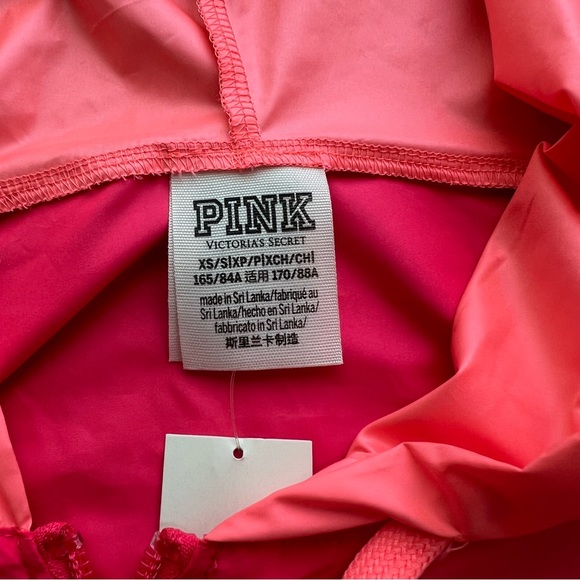 NWT Victoria’s Secret PINK Anorak Windbreaker Jacket | Size XS/S - Picture 7 of 15